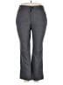 Lee Houndstooth Gray Dress Pants Size 18WP - photo 1