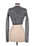 Fashion Nova Metallic Silver Turtleneck Sweater Size M - photo 2