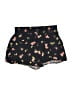 Love, Fire 100% Rayon Floral Black Shorts Size L - photo 1