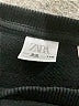 Zara Solid Black Sweatshirt Size 5 - 6 - photo 3