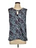 41Hawthorn 100% Polyester Blue Sleeveless Blouse Size L - photo 1