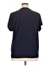 Anne Klein Blue Short Sleeve Blouse Size 1X - photo 2
