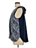 41Hawthorn 100% Polyester Blue Sleeveless Blouse Size L - photo 5