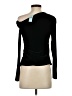 Ann Taylor LOFT Black Long Sleeve Top Size S (petite) - photo 2
