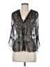 Zadig & Voltaire 100% Polyester Silver Sleeveless Blouse Size Med (2) - photo 1