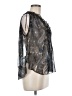 Zadig & Voltaire 100% Polyester Silver Sleeveless Blouse Size Med (2) - photo 4