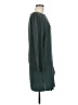 Tibi 100% Silk Solid Green Casual Dress Size 6 - photo 4