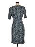 Ann Taylor Print Blue Cocktail Dress Size M (petite) - photo 2