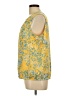 Liz Claiborne 100% Polyester Yellow Sleeveless Blouse Size L - photo 5