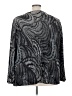 Maggie Barnes Silver Long Sleeve Blouse Size 20 (4) - photo 2
