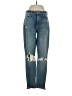 Mother Graphic Blue Jeans Size 27 waist - photo 1