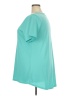 Lularoe Teal Short Sleeve Blouse Size 24-26 (3XL) - photo 4