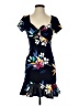 Assorted Brands Tropical Blue Casual Dress Size XS (estimated) - photo 1