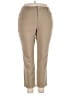 Gloria Vanderbilt Solid Tan Khakis Size 18 - photo 1
