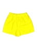 Express 100% Recycled Polyester Solid Yellow Athletic Shorts Size S - photo 2