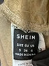 Shein Chevron-herringbone Gold Casual Pants Size 4 - photo 7