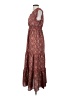Max Studio Paisley Red Casual Dress Size XS - photo 5
