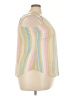 Torrid Stripes Yellow Sleeveless Blouse Size 3X Plus (3) - photo 4