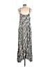Torrid Stripes Silver Casual Dress Size 3X Plus (3) - photo 2