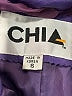 Chia 100% Leather Purple Leather Jacket Size S - photo 6