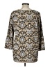 White Stag Gold 3/4 Sleeve Blouse Size L - photo 2
