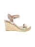 Stuart Weitzman Gold Wedges Size 5 - photo 1