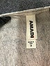 Amadi Gray Short Sleeve Blouse Size S - photo 7