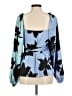 Hutch Blue 3/4 Sleeve Blouse Size M - photo 2