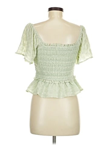 ASTR The Label Short Sleeve Blouse (view 2)