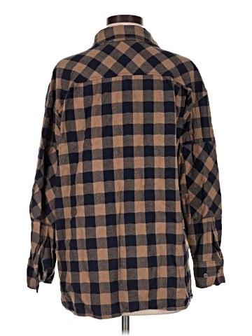 Zara Long Sleeve Button-Down Shirt (view 2)