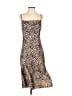 Bebe Animal Print Brown Cocktail Dress Size M - photo 1