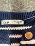 Zara Blue Cardigan Size S - photo 7