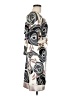 VERTIGO Print Ivory Cocktail Dress Size M - photo 4