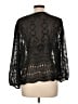 J.Crew 100% Polyester Black 3/4 Sleeve Blouse Size L - photo 2