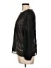 J.Crew 100% Polyester Black 3/4 Sleeve Blouse Size L - photo 5