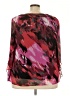Sara Michelle 100% Polyester Red 3/4 Sleeve Blouse Size 3X - photo 2