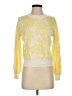 Ann Taylor LOFT Floral Yellow Pullover Sweater Size S (petite) - photo 1