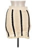 Monrow 100% Cotton Tweed Ivory Casual Skirt Size M - photo 1