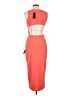 Lulus Color Block Orange Cocktail Dress Size L - photo 2