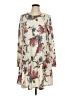 White Birch Floral Ivory Casual Dress Size L - photo 1