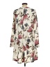 White Birch Floral Ivory Casual Dress Size L - photo 2