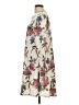 White Birch Floral Ivory Casual Dress Size L - photo 5