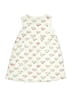 Hb 100% Cotton Hearts Ivory Dress Size 5T - photo 2
