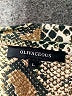 Olivaceous Animal Print Gold Bodysuit Size L - photo 3