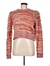 Intermix Tweed Orange Wool Pullover Sweater Size M - photo 1