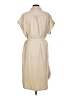 Max Studio 100% Polyester Tan Casual Dress Size L - photo 2