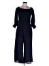 1.State 100% Polyester Blue Jumpsuit Size L - photo 1