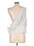 Express Silver Sleeveless Blouse Size L - photo 2