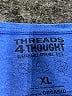 Threads 4 Thought Blue Short Sleeve T-Shirt Size XL - photo 7