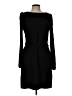 DKNY Solid Black Casual Dress Size 10 - photo 1